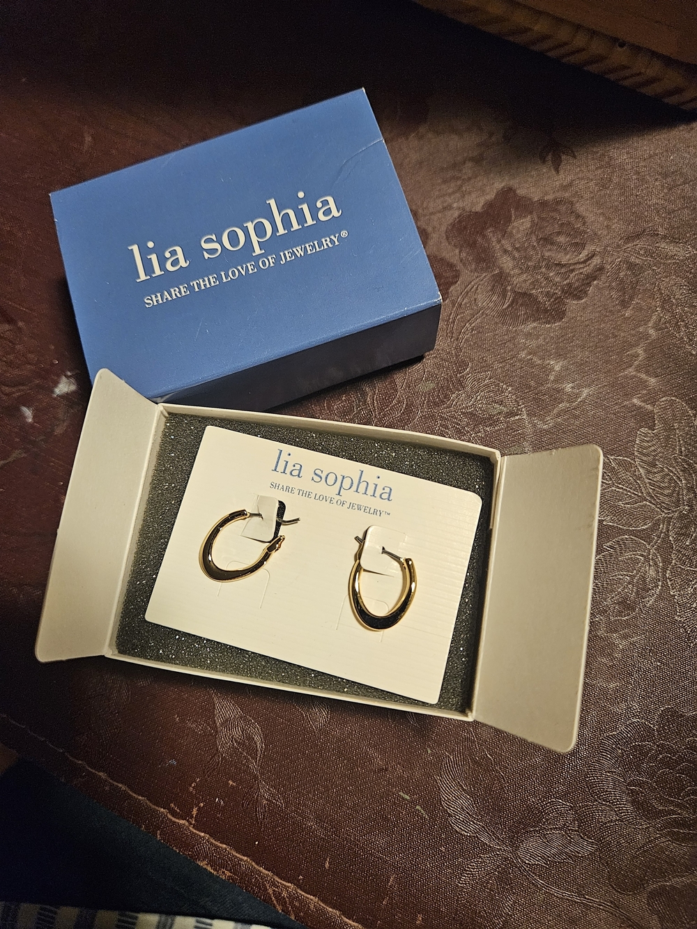 Lia Sophia Polished Gold Mini Hoop Earrings